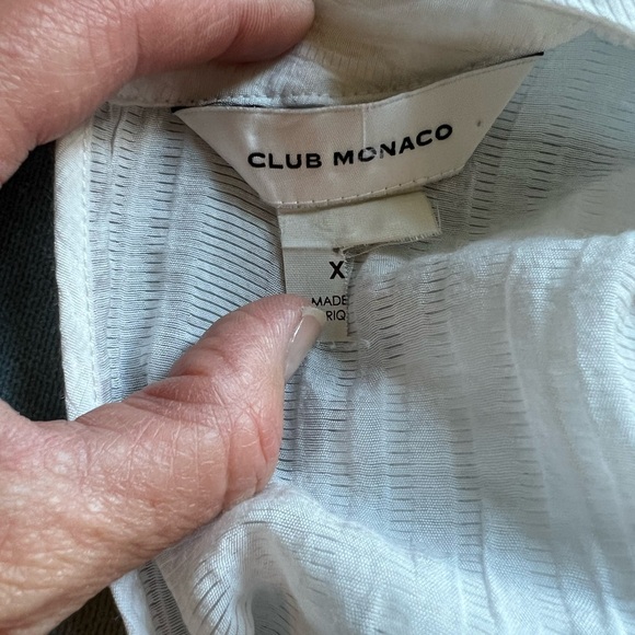 Club Monaco - flutter white tank - Picture 3 of 5